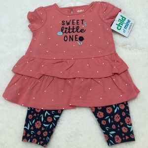Cute babygirl outfit with leggings